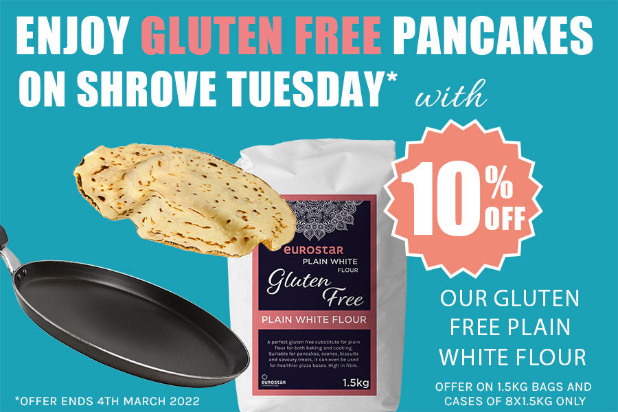 Enjoy Delicious Gluten Free Pancakes This Shrove Tuesday!
