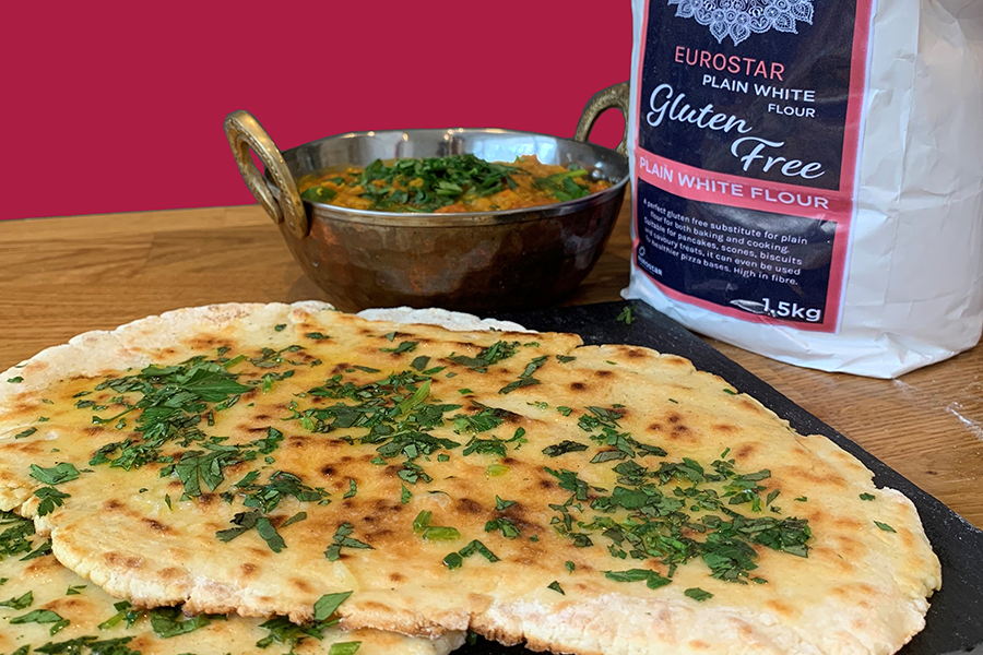 VIDEO - Watch us in action make a delicious gluten free Naan